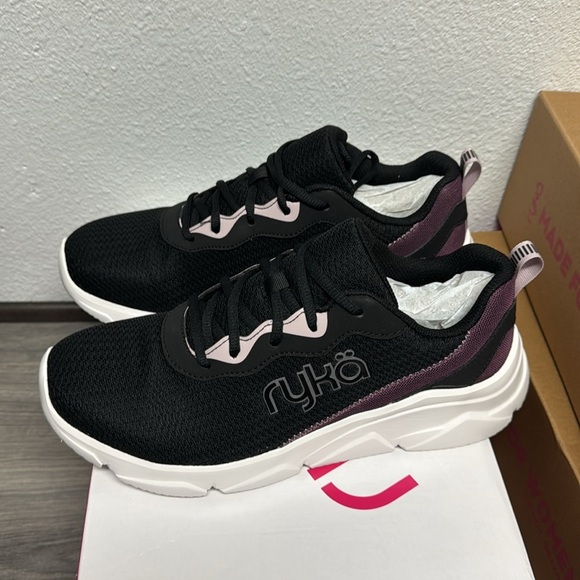 Ryka Lace-Up Max Cushion Mesh Washable Sneakers-Glide (WIDE) - Picture 7 of 7